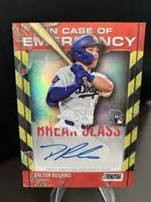 2025 Stadium Club In Case of Emergency Autographs Dalton Rushing #ICOEA-DR card