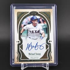 2026 Topps Tier One Tier One Talent Autographs Michael Young #T1TA-MY card