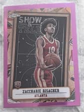 2024-25 Topps Chrome Show and Tell Zaccharie Risacher #ST-11 card