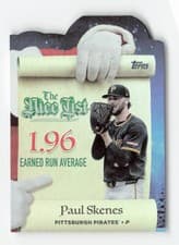 Paul Skenes 2025 Topps Holiday Making The Nice List card