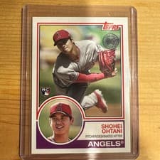 Shohei Ohtani 2018 Topps Update 1983 Baseball card