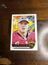 Christian McCaffrey 2025 Panini Donruss Gridiron Kings card