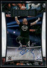 2025 Topps Exalted WWE Wrestling Elevated Ink Sami Zayn #ELI-SZN card