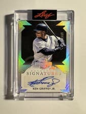 2025 Leaf Spectacular Baseball Spectacular Signatures Ken Griffey Jr. #S-KGJ