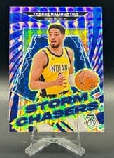 2024-25 Panini Mosaic Storm Chasers Tyrese Haliburton #3 card