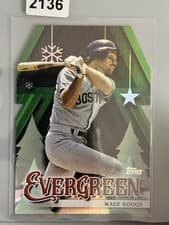 2025 Topps Holiday Evergreen Wade Boggs #E-15 card
