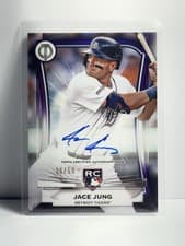 2025 Topps Tribute League Inauguration Autographs Jace Jung #LIA-JJ card