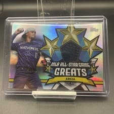 2025 Topps All Star Game All-Star Game Greats Relics Orlando Arcia #ASGR-OA card