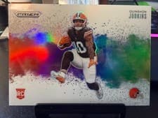 2025 Panini Prizm Color Blast Quinshon Judkins #7 card