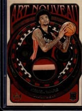 Kel'el Ware 2024-25 Panini Court Kings Art Nouveau Relics card