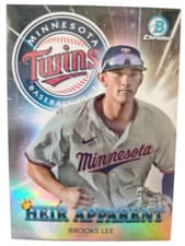 Brooks Lee 2022 Bowman Draft Heir Apparent card