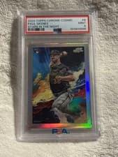 2024 Topps Cosmic Chrome Stars in the Night Paul Skenes #STN-8 card
