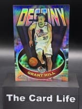 Grant Hill 1997 Topps Chrome Destiny card