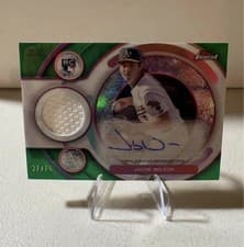 2025 Finest Rookie Autograph Relics Jacob Wilson #RAJR-JWI