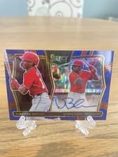 2025 Panini Select Diamond Action Signatures Darren Baker #DAS-DB card