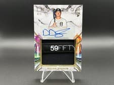 2025 Topps Inception Inception Autograph Jumbo Relic Hat Dillon Dingler #IAJH-DD card