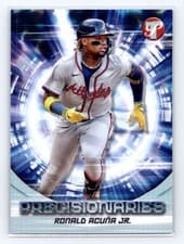 2025 Topps Pristine Precisionaries Ronald Acuña Jr. #PR-24 card