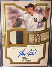 2026 Topps Topps Flagship Autograph Patch Max Fried #TFAP2-MF card