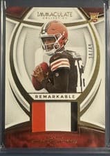 2025 Panini Immaculate Remarkable Jerseys Shedeur Sanders #10