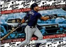 2025 Topps All Star Game Classic Swings Evan Longoria #CS-10 card