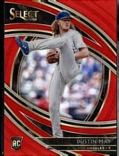 Dustin May 2020 Panini Select card