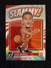 2025-26 Donruss Slammy Asa Newell #6 card