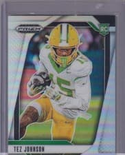 2025 Panini Prizm Draft Picks Base Set Tez Johnson #101 card