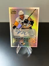 Rutger McGroarty 2024-25 Skybox Metal Universe Skybox Premium Prospects Auto card