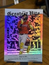 2026 Topps 2025 Greatest Hits Ronald Acuña Jr. #GH-19 card
