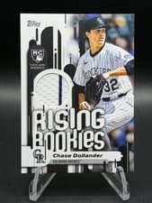 2025 Topps Update Rising Rookies Relics Chase Dollander #RRR-CD card