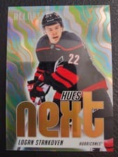 2025-26 Upper Deck Allure Hues Next? Logan Stankoven #HN-10 card