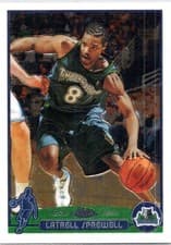 Latrell Sprewell 2003 Topps Chrome card