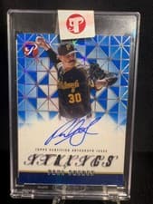 2025 Topps Pristine Italics Autographs Paul Skenes #I-PS card