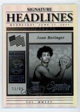 2025-26 Panini Signature Series Signature Headlines Joan Beringer #8 card