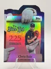 2025 Topps Holiday Making the Nice List Chris Sale #MNL-12 card