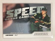 Liam Ohgren 2024-25 Upper Deck Credentials Speed of the Game Rookies card