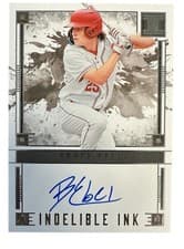 2025 Panini Impeccable Indelible Ink Brady Ebel #40 card