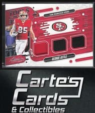 2024 Panini Absolute Tools of the Trade Triple George Kittle #TOTT-GKE card