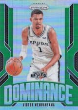 2024-25 Panini Prizm Dominance Victor Wembanyama #7 card