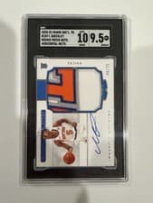 Immanuel Quickley 2020 Panini National Treasures card