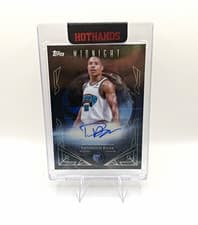 2025-26 Topps Midnight Midnight Sun Signatures Desmond Bane #MS-DB card