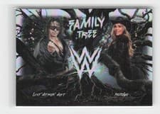 2026 Topps Chrome WWE Family Tree Bret "Hit Man" Hart #FAM-HN card