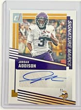 2025 Donruss Signature Marks Jordan Addison #SM-JAN card