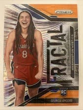 Georgia Amoore 2025 Panini Prizm WNBA Fractal card
