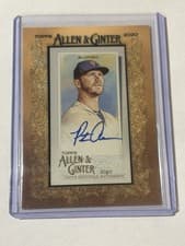 Pete Alonso 2020 Topps Allen & Ginter Mini Autographs card