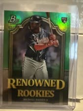 Michael Harris II 2023 Bowman Platinum Renowned Rookies card