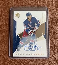 Kevin Shattenkirk 2018 SP Authentic card