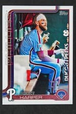 2025 Topps Dugout Peeks Bryce Harper #DP-5 card