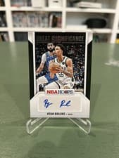 2024-25 Hoops Great SIGnificance Ryan Rollins #GS-RRW card