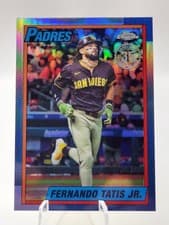 Fernando Tatis Jr. 2025 Topps Chrome Update 1990 card